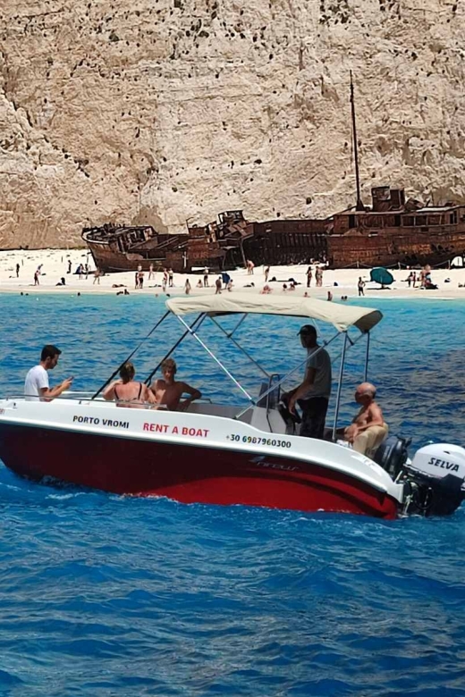 Shipwreck and Caves Private Boat With Skipper - Inclusions