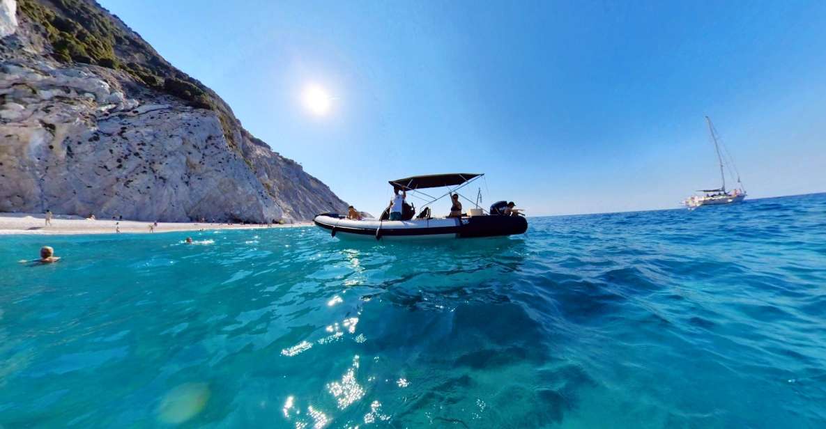 Skiathos: Private Day Cruise With a Speed Boat Around Island - Price and Duration