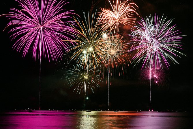 Summer Fireworks and Dinner Catamaran Cruise From Cannes - Inclusions