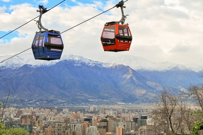 Tourist Bus Through Santiago for Two Days, Cable Car and Funicular - Cable Car Experience