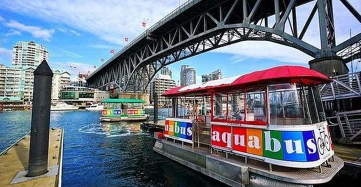 Vancouver City Sightseeing & Aquabus False Creek Ferry Ride - Pricing and Duration