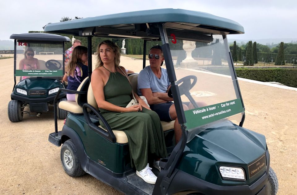 Versailles: Gardens Golf Cart Tour, Row Boat, Palace Tickets - Tour Highlights