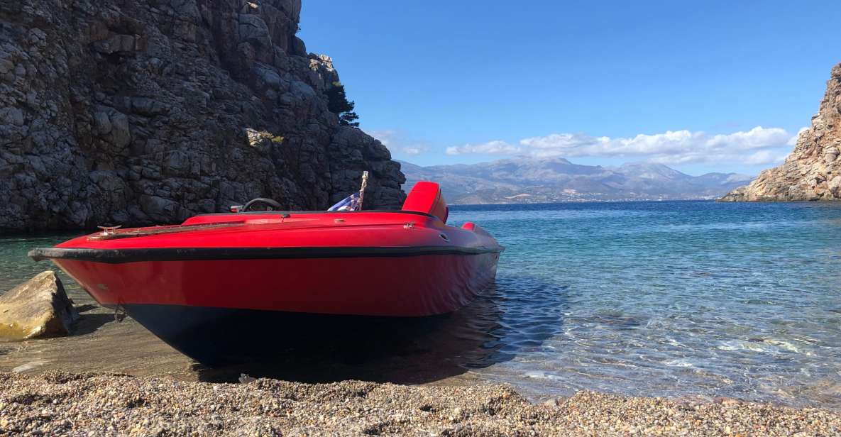 Agios Nikolaos: Mirabello Bay Speedboat Tour With Snorkeling - Duration and Languages