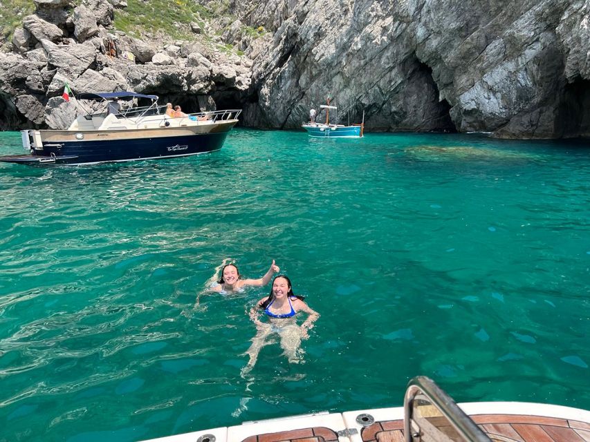 All Inclusive Blue Grotto Visit and Capri Private Boat Tour - Experience