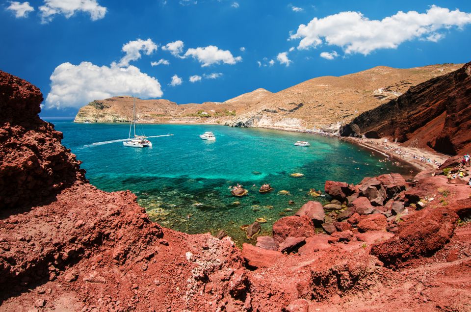 Archaeological Bus Tour To Akrotiri Excavations & Red Beach - Inclusions and Exclusions