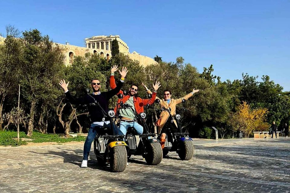 Athens: Premium Guided E-Scooter Tour in Acropolis Area - Highlights