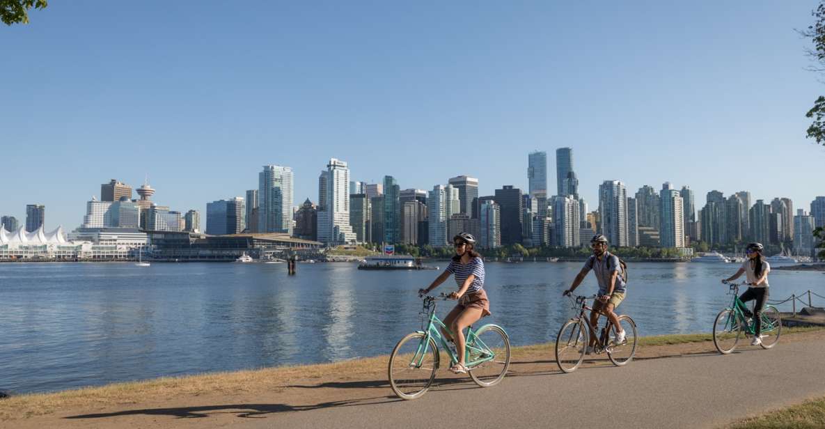 Bike Vancouver: Stanley Park & the World Famous Seawall - Booking Information