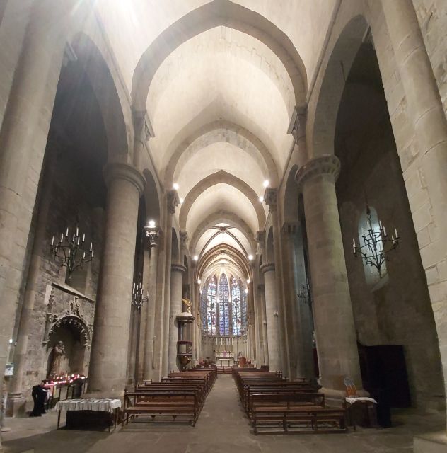 Carcassonne: Ancient Basilica Self-Guided Audio Tour - Architecture and Stained Glass Marvels