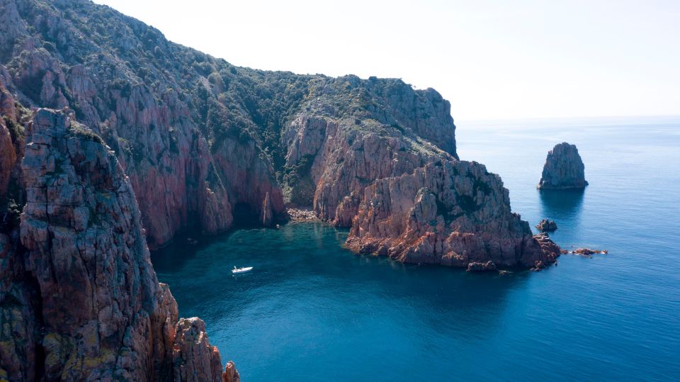 Corsica: Calanques De Piana-Capo Rosso Boat Trip/Snorkeling - Sightseeing at Calanques De Piana