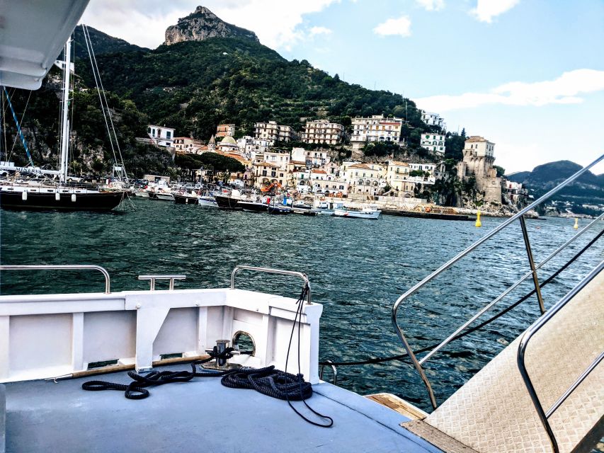 Cruise by Ship: Amalfi and Cetara With Lunch - Inclusions