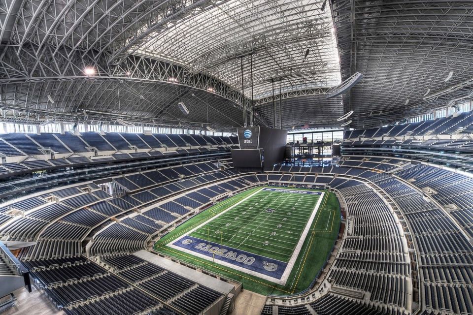 Dallas: Cowboys At&T Stadium Tour With Transportation - Ticket Inclusions