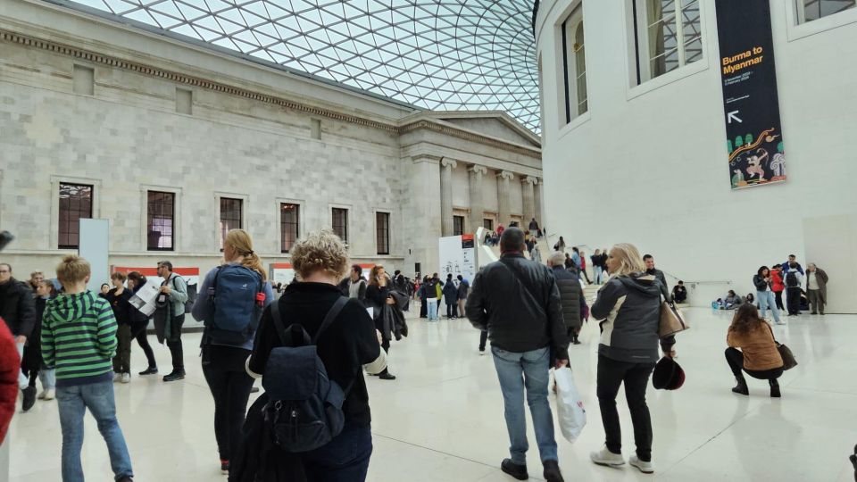 Early Access British Museum Trafalgar Square & Covent Garden - Booking Information