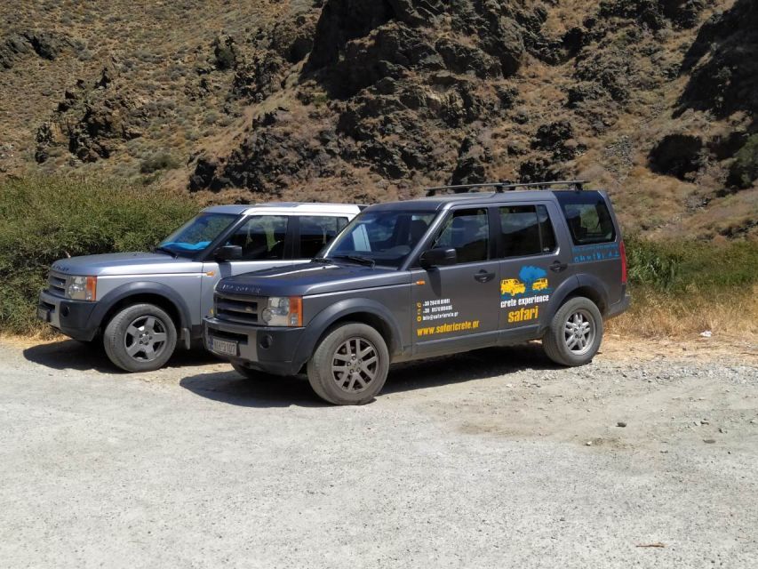 East Crete: Katharo Plateau and Sarakina Gorge SUV Tour - Tour Inclusions