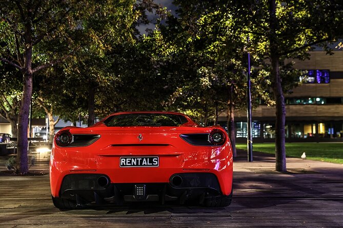Ferrari 488 GTB Luxury Car Hire Melbourne Supercar Rental - What to Expect in Melbourne