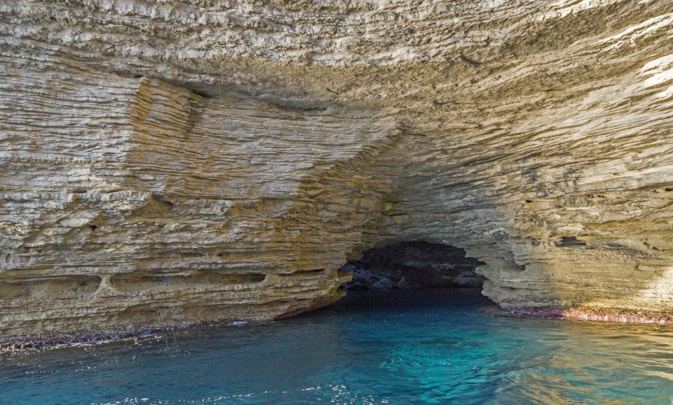 From Ajaccio: Lavezzi Islands & Bonifacio Caves Boat Tour - Tour Description