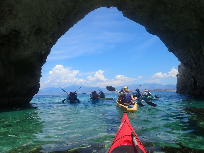 From Athens: Corinthian Gulf Guided Sea Kayaking Tour - Tour Description