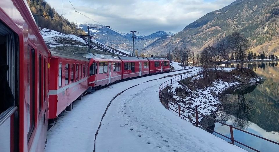 From Milan: Bernina Train, Swiss Alps & St. Moritz Day Trip - Full Description
