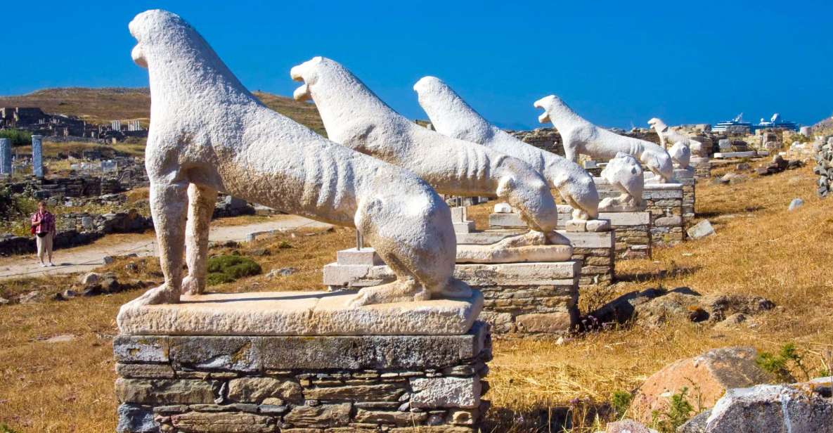 From Mykonos: Delos Archaeological Site Guided Evening Tour - Itinerary