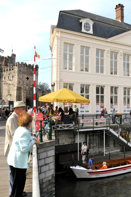 Ghent: 50-Minute Medieval Center Guided Boat Trip - Explore Historic Guildhalls