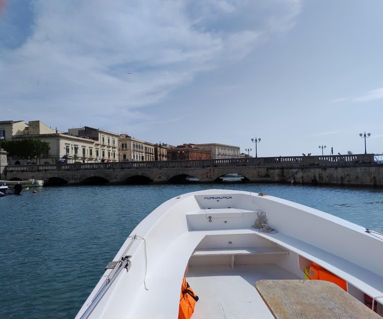 Half Day Private Boat Excursion to Ortigia and Syracuse - Description