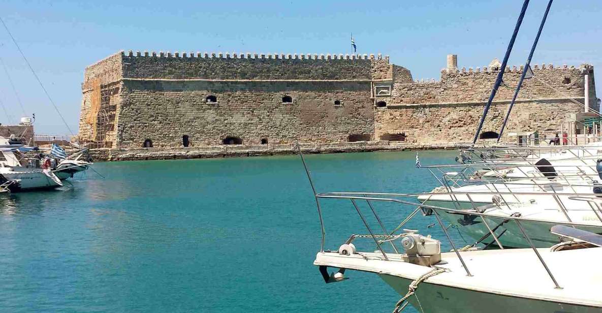 Heraklion: City Tour With Food & Pastry Lesson - Booking Information and Starting Location