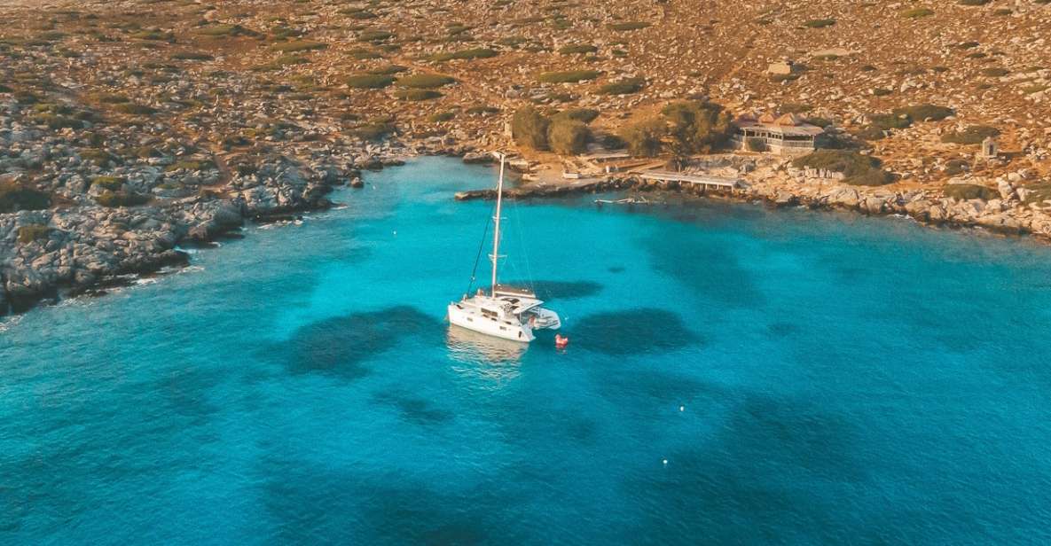 Hersonissos: Catamaran Sailing Trip to Dia Island W/Lunch - Inclusions and Highlights
