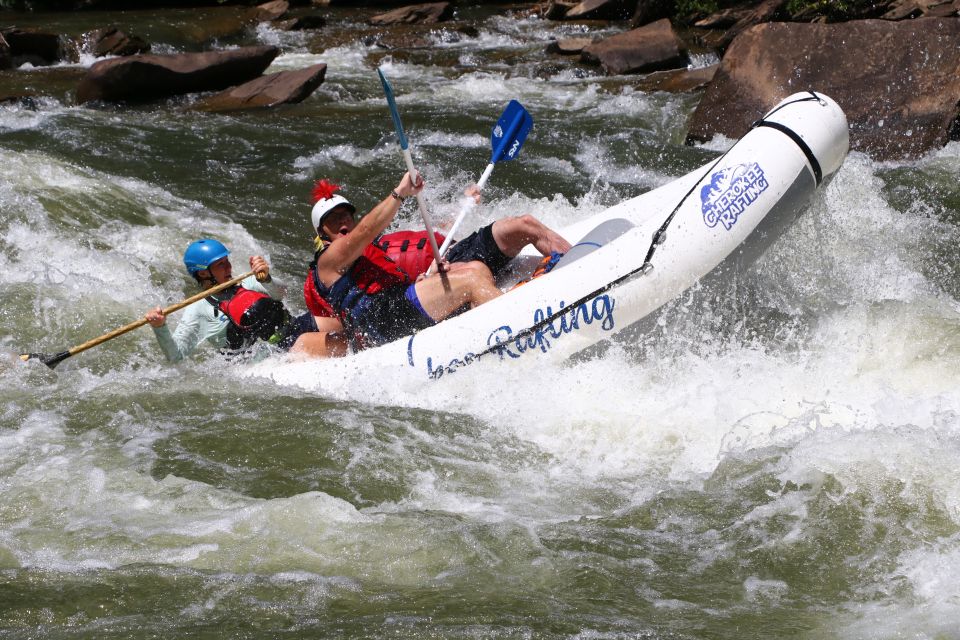 High Adventure Whitewater Rafting Trip - Group Size Details