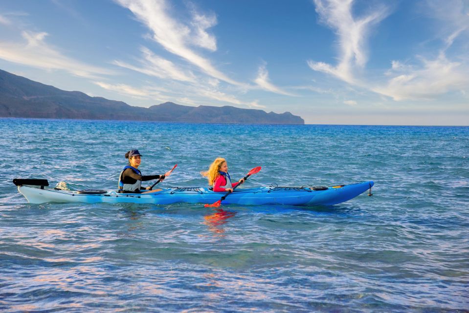 Kissamos: Sea Kayak Tour Around Kissamos Bay for Families - Inclusions