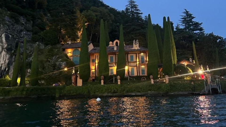 Lake Como by Night Private Boat Tour Groups of 1 to 7 People - Experience Description