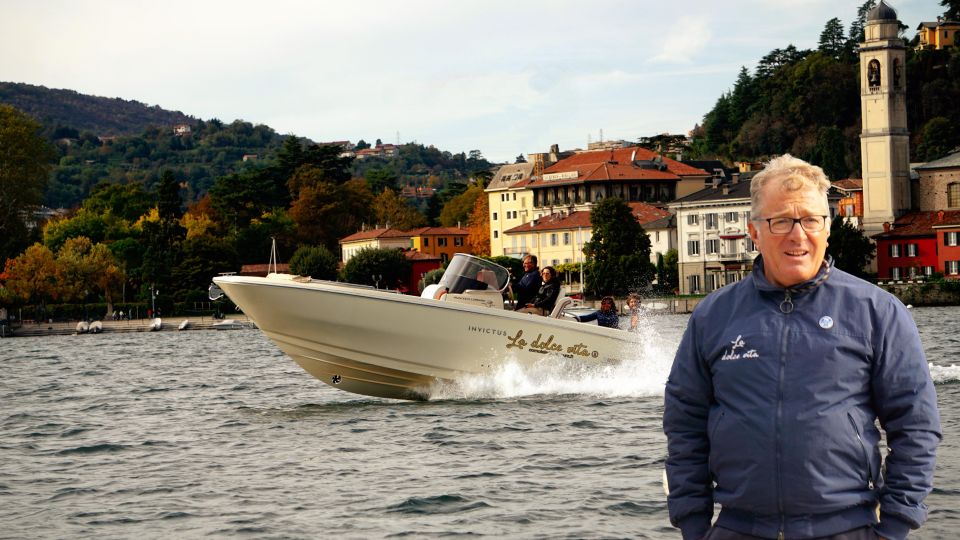 Lake Como: Varenna Private Tour 4 Hours Invictus Boat - Itinerary Highlights