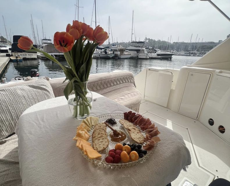 Marina Del Rey: Charcuterie and Wine With Boat Tour - Inclusions