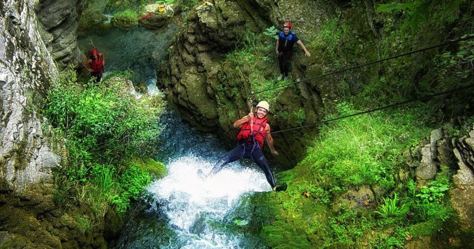 Megalo Papingo: Family-Friendly Canyoning With Rappel - Itinerary Highlights