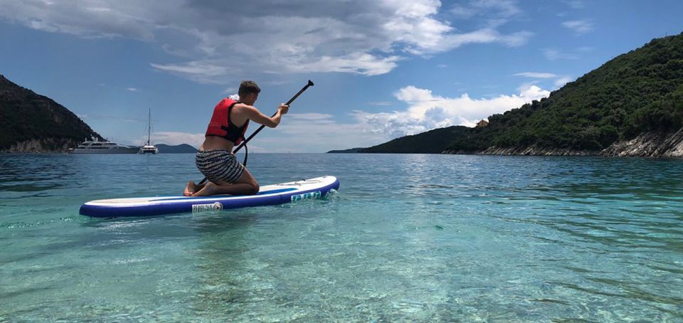 Meganisi: Half-Day Guided SUP Tour to Nisída Thiliá Island - Booking Information