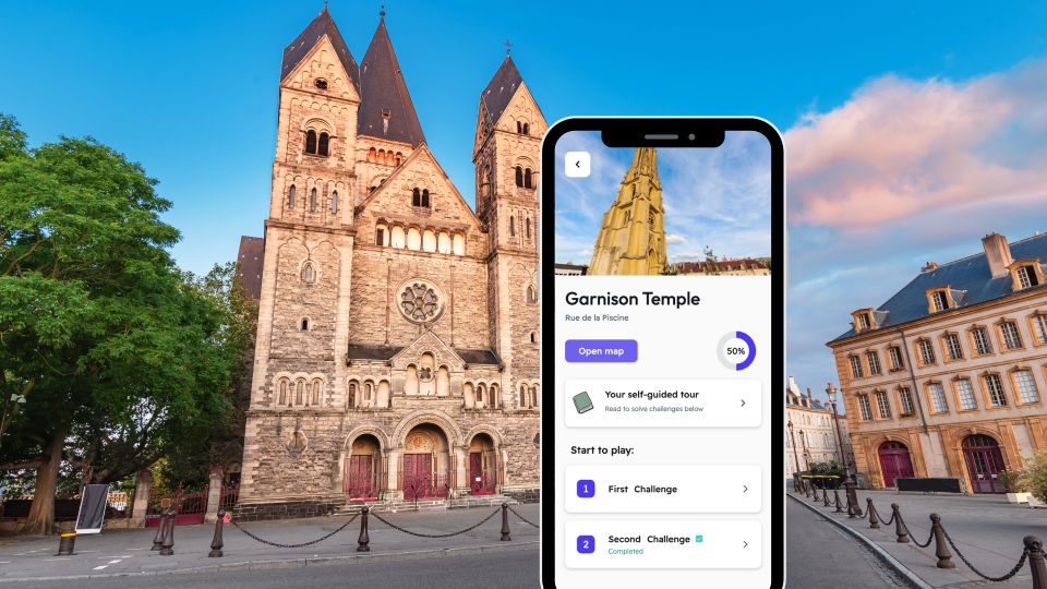 Metz: City Exploration Game and Tour on Your Phone - Personalized City Guide Experience