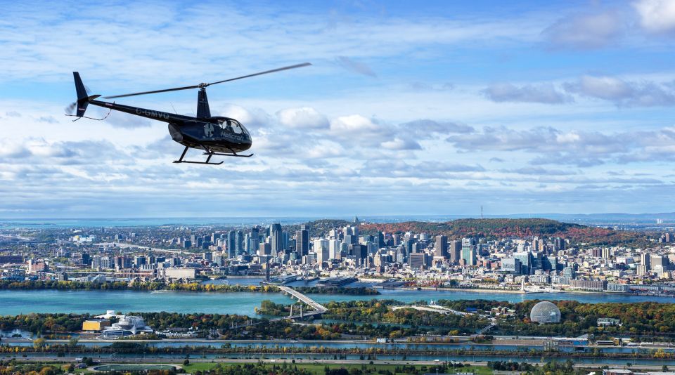 Montreal: Guided Helicopter Tour - Inclusions