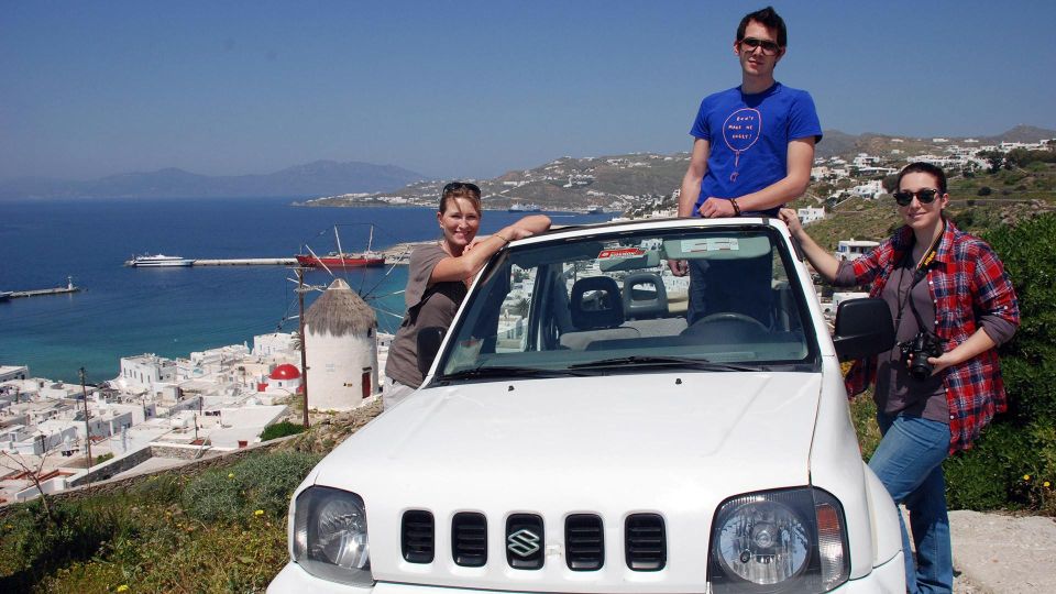 Mykonos Highlights Tour on a Jeep - Booking Information