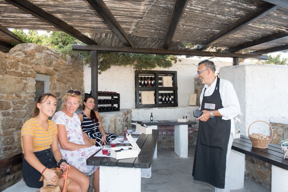 Mykonos: Wine Tasting at a Mykonian Farm - Group Size and Cancellation Policy