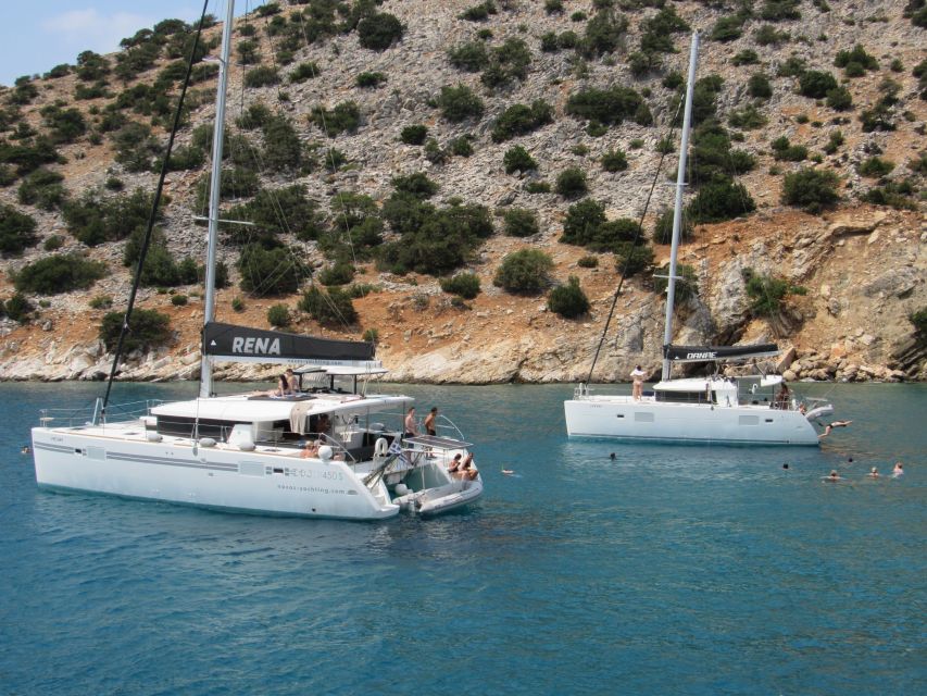 Naxos: Luxury Catamaran Day Trip With Lunch and Drinks - Inclusions and Experience Description