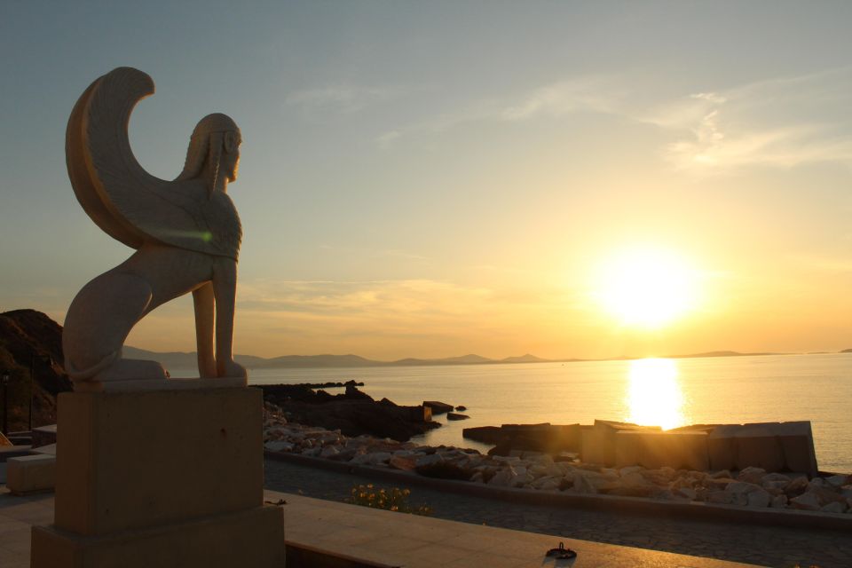 Naxos Town: Sunset Mythology Tour With Wine - Restrictions
