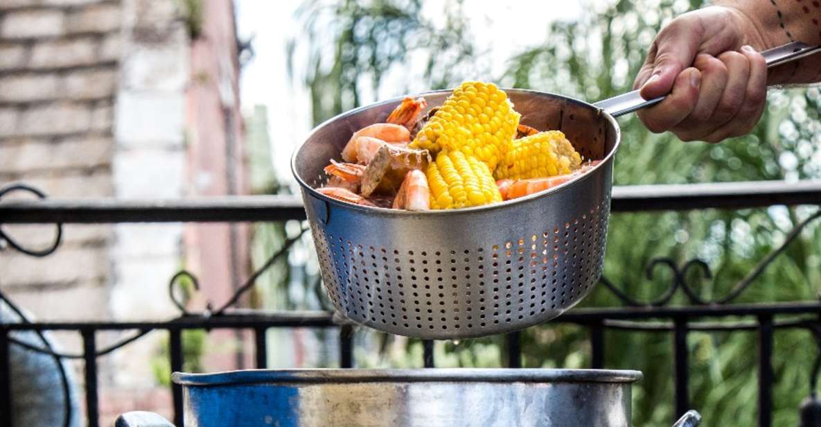 New Orleans: Shrimp Boil Experience in French Quarter - Itinerary Details