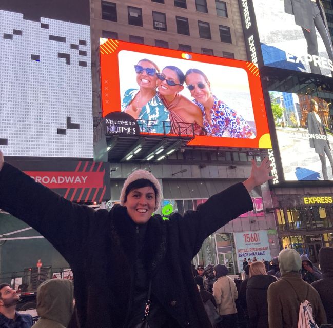 NYC: See Yourself on a Times Square Billboard for 15 Hours - Full Experience Description