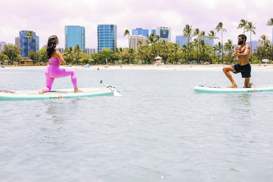 Oahu: South Shore SUP Yoga Class and Paddle - Experience Highlights