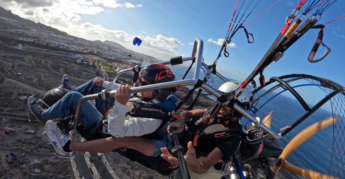 Paratrike Flying: (Motorised) as a COUPLE in TENERIFE - Inclusions