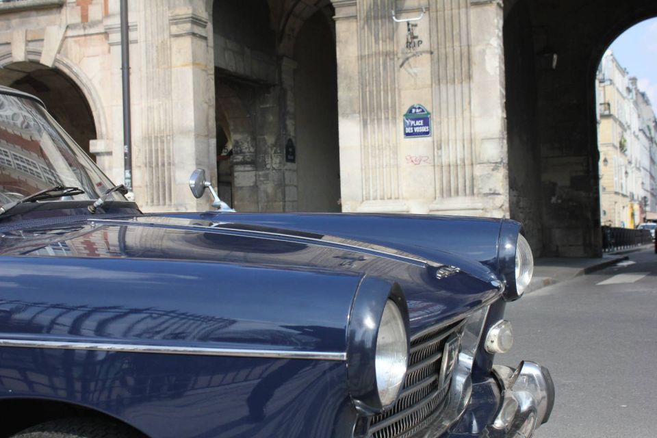 Paris: 1-Hour Tour in a Vintage Car - Tour Description