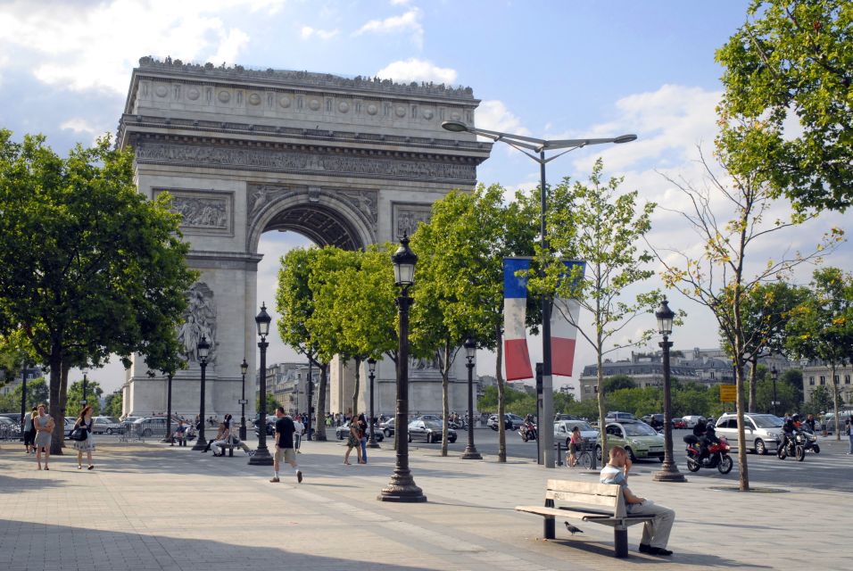 Paris: Arc De Triomphe Entry and Walking Tour - Whats Included and Excluded