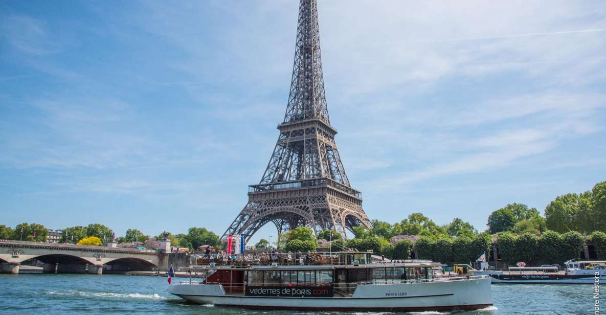 Paris: River Seine Cruise With Optional Drinks and Snacks - Itinerary and Route Overview