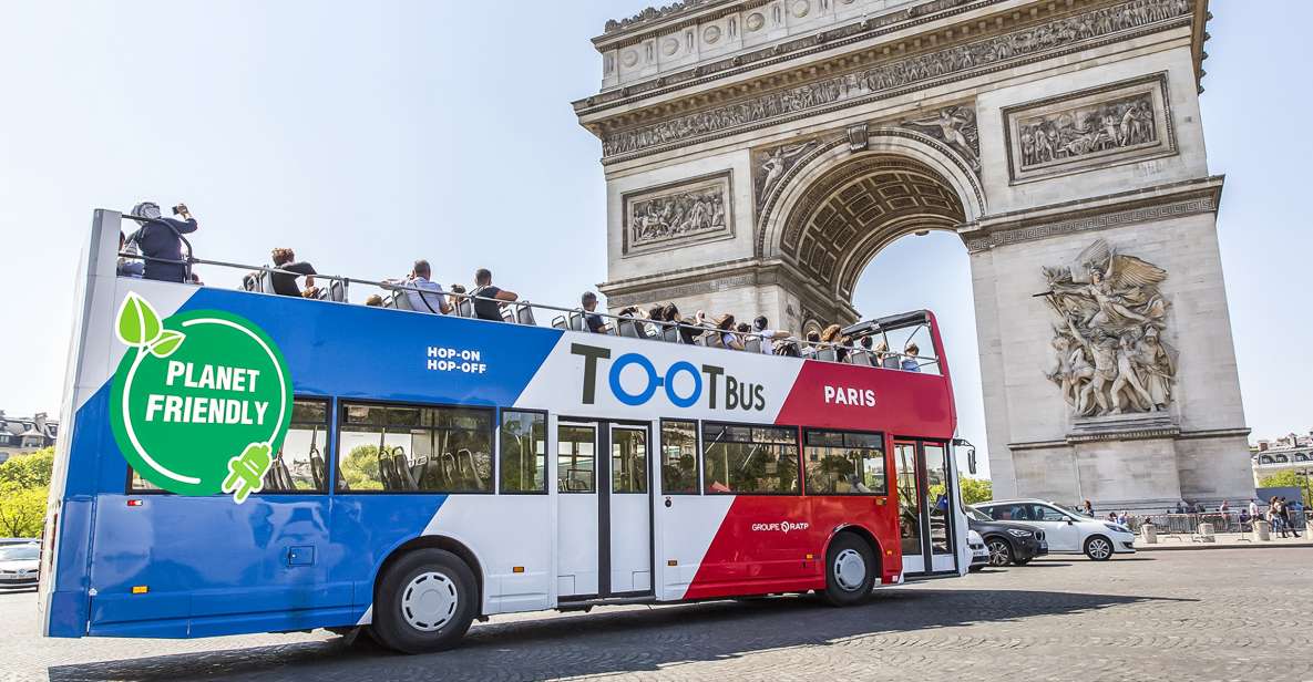 Paris: Tootbus Hop-on Hop-off Discovery Bus Tour - Discover Paris Landmarks