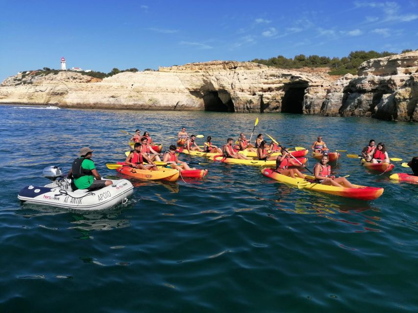 Portimão: Kayak Tour of Benagil Caves - Tour Inclusions