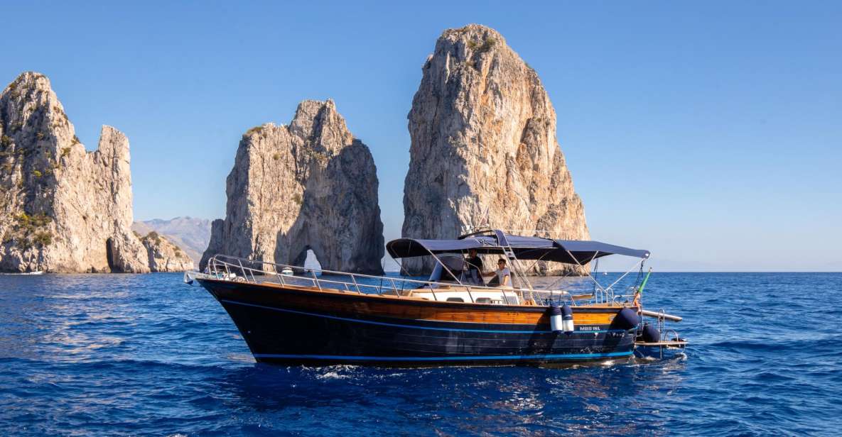 Private Capri Boat Tour From Sorrento - Highlights