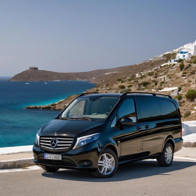 Private Transfer: From Your Villa to Mykonos Town-Minivan - Service Description